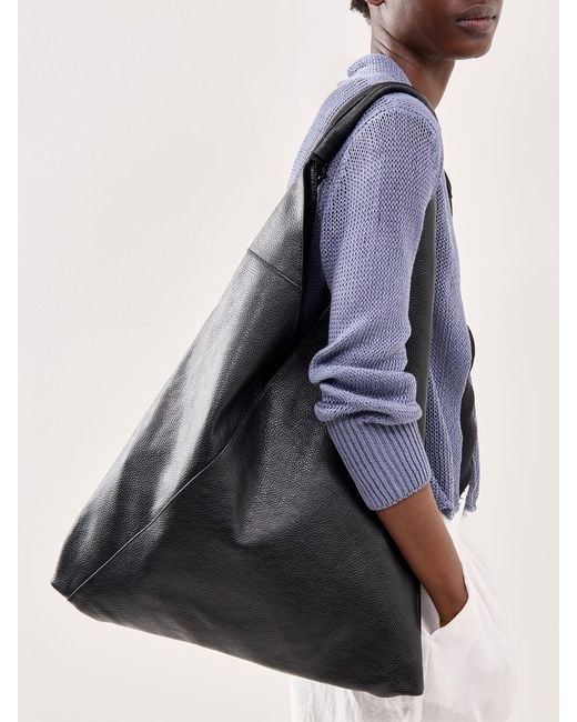 Marlon Black Giselle Shoulder Tote Bag