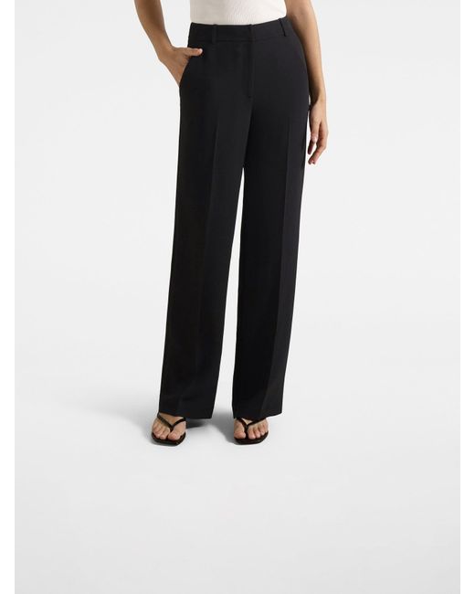 Forever New Black Dahlia Straight Leg Pants