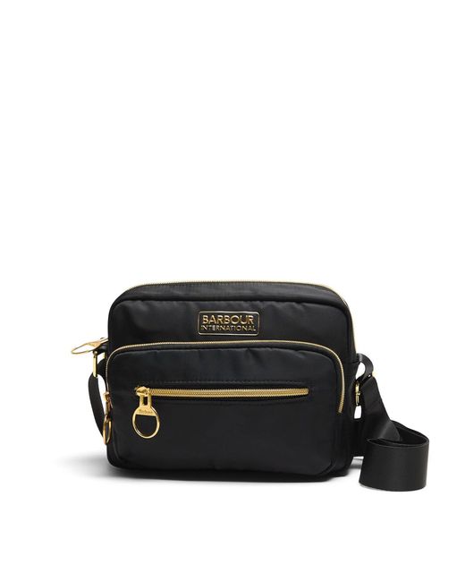 Barbour Black Qualify Crossbody Bag