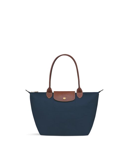 Longchamp Blue Women's Le Pliage Original M Tote Bag