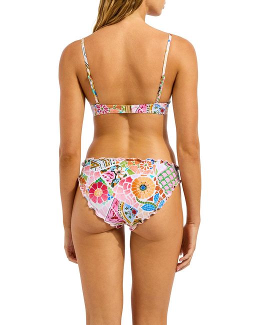 Seafolly Blue Beachboheme Hipster