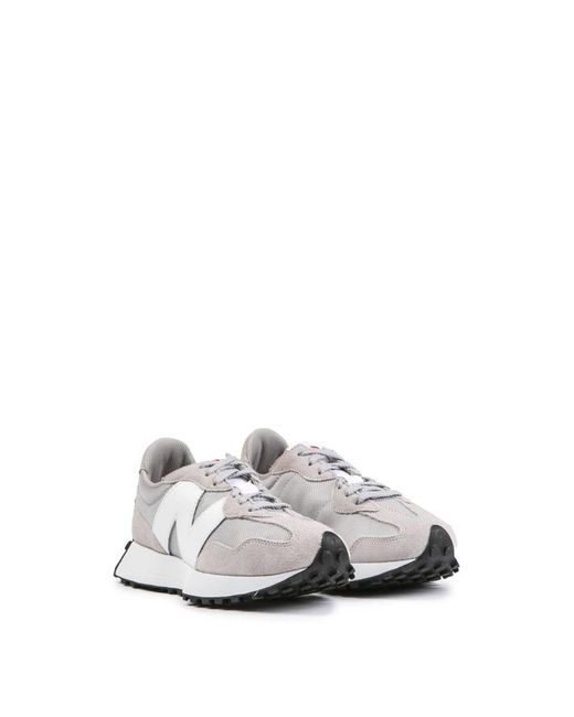 New Balance White Men's 327 Trainers for men