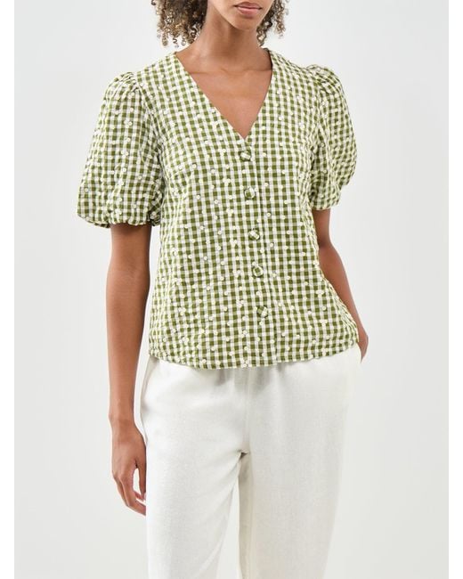 Nobody's Child White Brooke Blouse