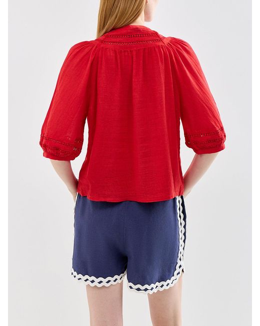 Rails Red Theia Top