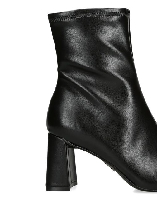 Steve Madden Black Hurst Heeled Boots