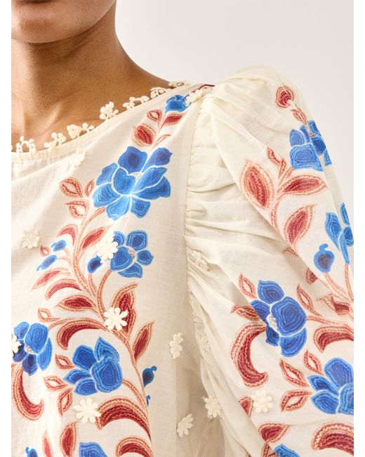 Farm Rio White Blouse