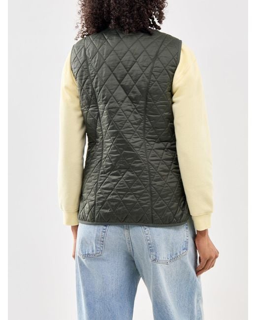 Barbour Green Betty Fleece Gilet