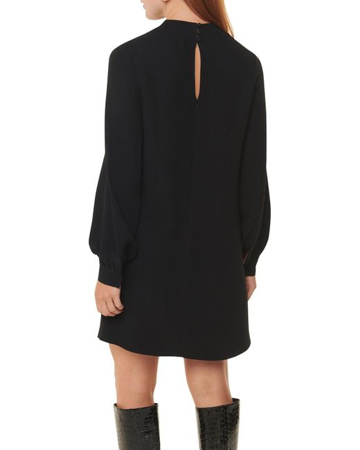 Whistles Black Women's Cleo Shift Dress