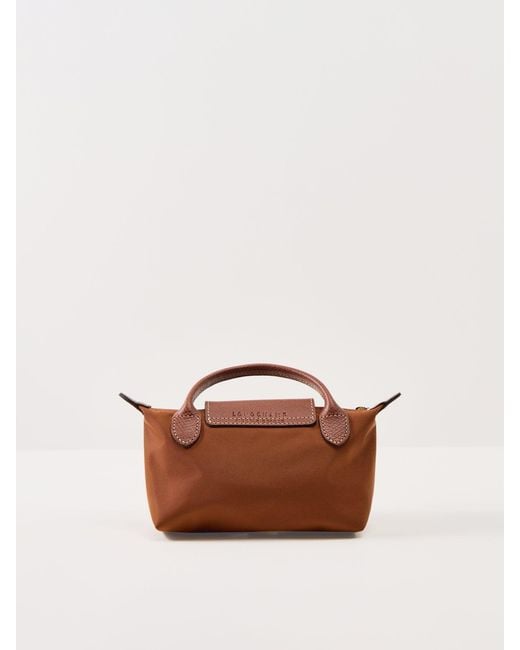 Longchamp Black Le Pliage Classic Pouch Bag
