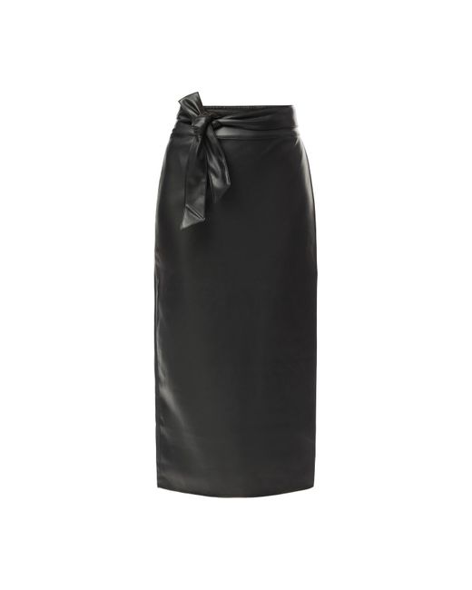 Never Fully Dressed Women's Vegan Leather Jaspre Skirt Petite in Black |  Lyst UK