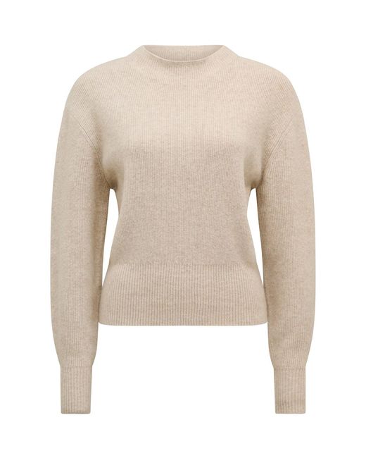 Forever New Natural Cora Cinched Hem Knitted Sweater Nude