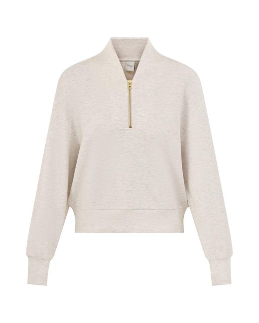 Varley White Davidson Sweat