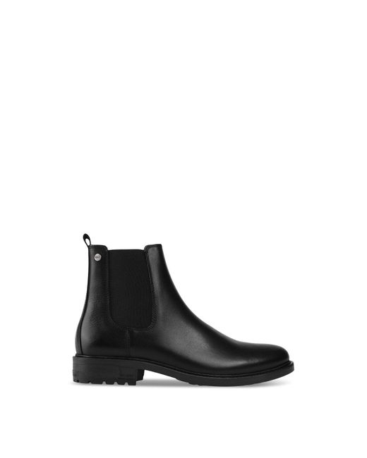 Sole Black Pento Chelsea Boots for men