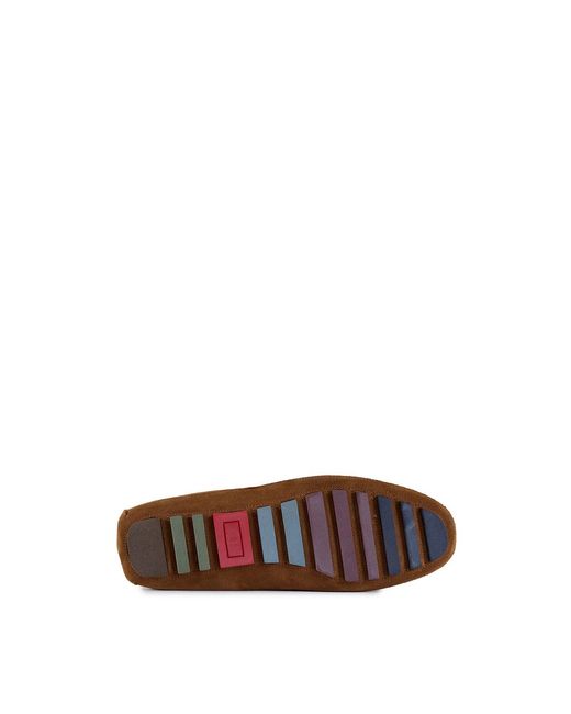 Paul Smith Brown Jenson Suede Driving Shoes for men