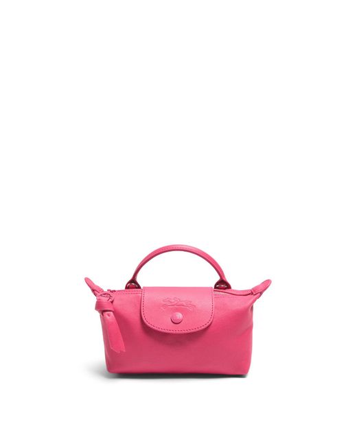Longchamp Pink Women's Le Pliage Xtra Xs Clutch