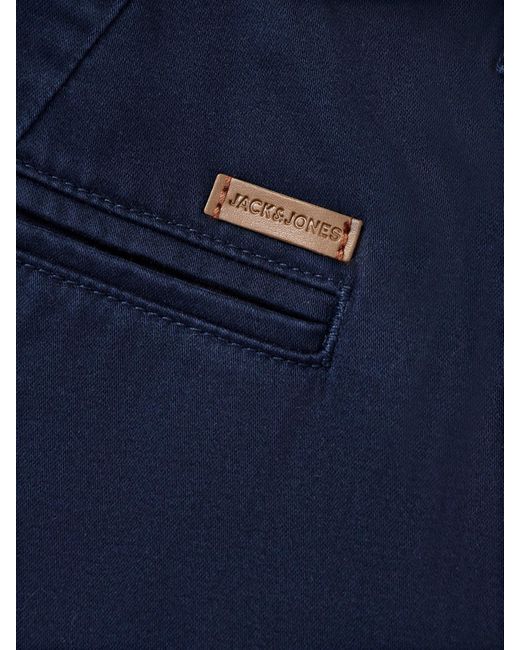 Jack & Jones Blue Marco Bowie Chinos for men