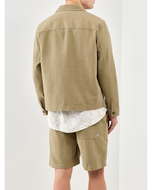 Wax London Natural Eldon Chore Jacket for men