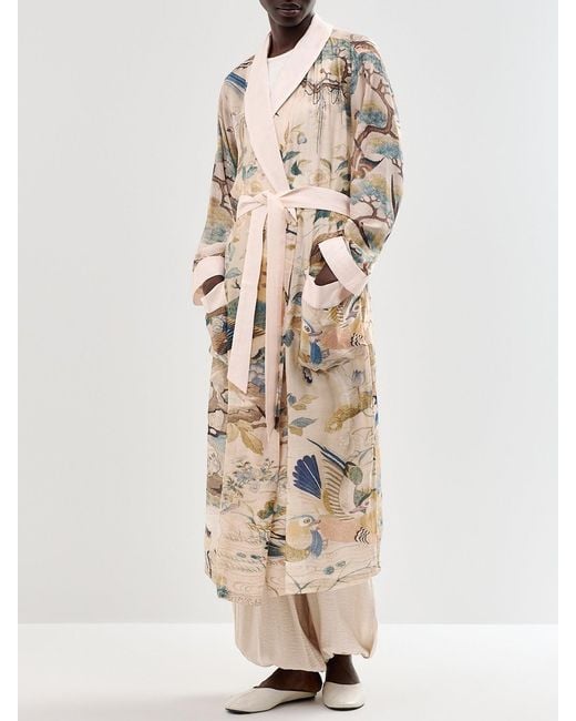 One Hundred Stars Natural Hummingbird Modal-Blend Gown