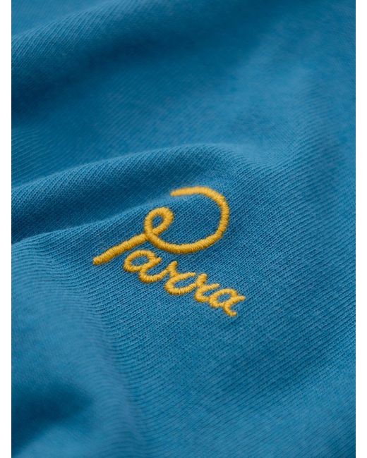 by Parra Blue Signature T-Shirt for men