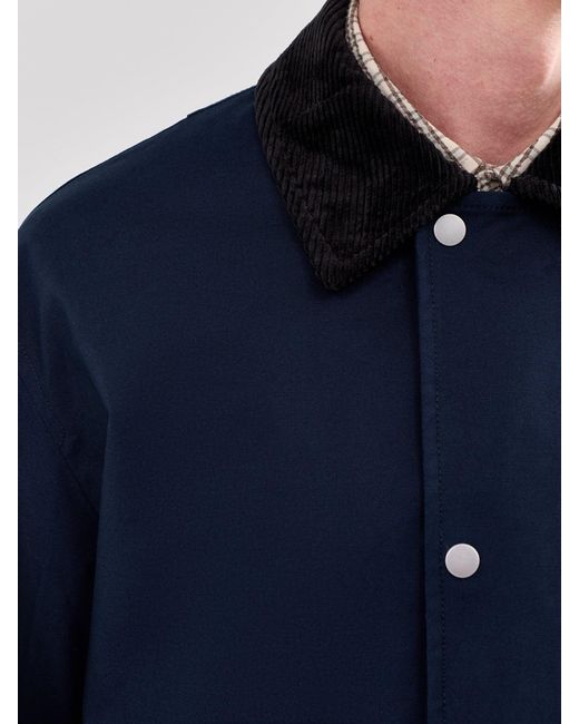 SELECTED Blue Kyle Organic Field Jacket for men