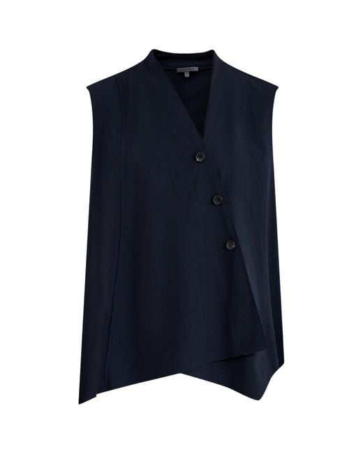 Oska Blue Technical Stretch Waistcoat