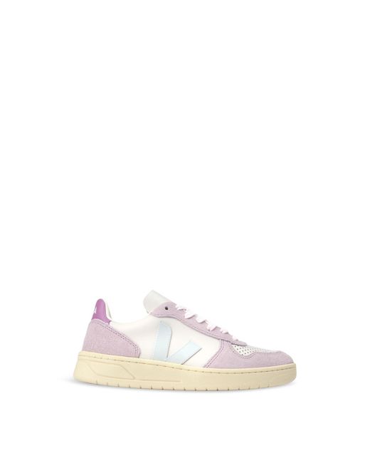 Veja White Women's V-10 Trainers