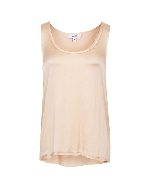 Reiss Natural Riley Front Vest