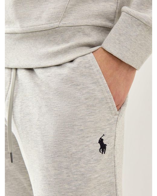 Polo Ralph Lauren Gray Double Knit Joggers for men