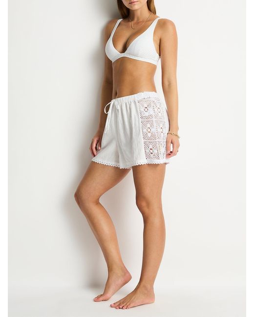 Sea Level White Blend Boxer Shorts
