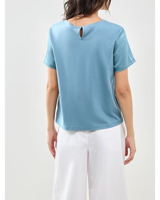 Weekend by Maxmara Blue Gilbert Blouse