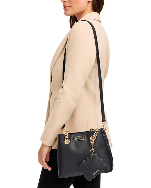 Carvela Kurt Geiger Black Mini Cammie 3 Bag