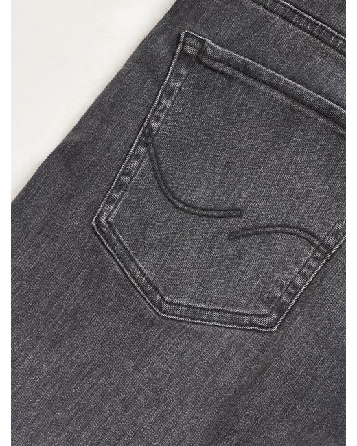 Jack & Jones Gray Slim Fit Jeans for men