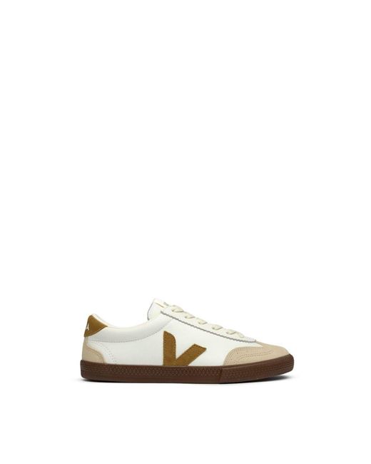 Veja White Volley Trainers