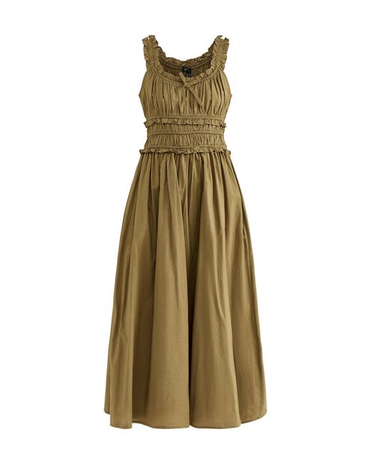Nobody's Child Natural Sleeveless Ariel Midi Dress