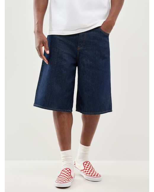 Only & Sons Blue Onscarl Balloon Rinse 6916 Shorts for men