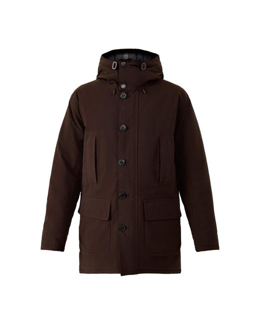 Barbour Brown Winter Beaufort Parka for men