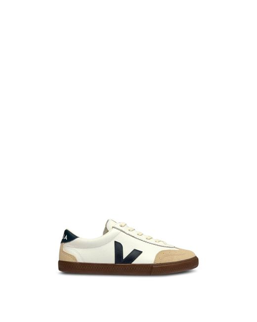 Veja White Volley Trainers
