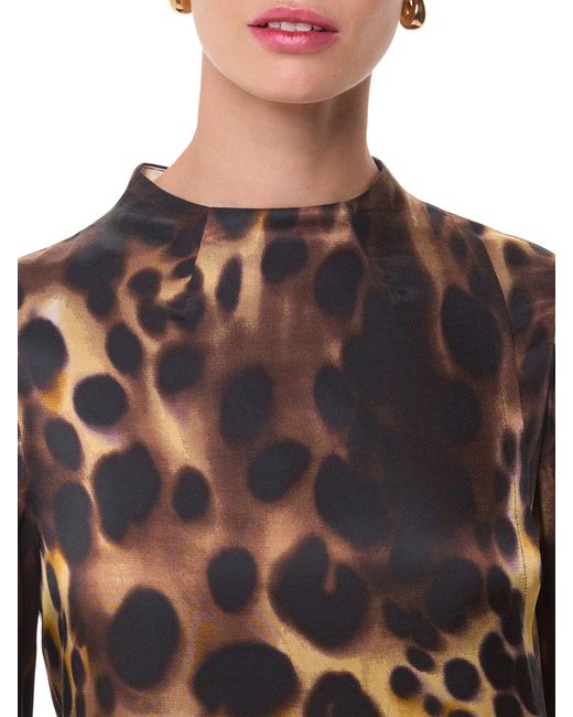 Whistles White Women's Misty Leopard Cleo Dress