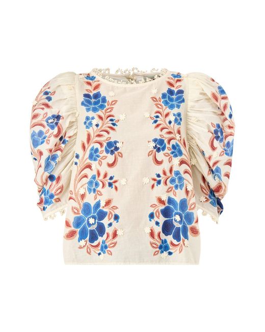 Farm Rio White Blouse