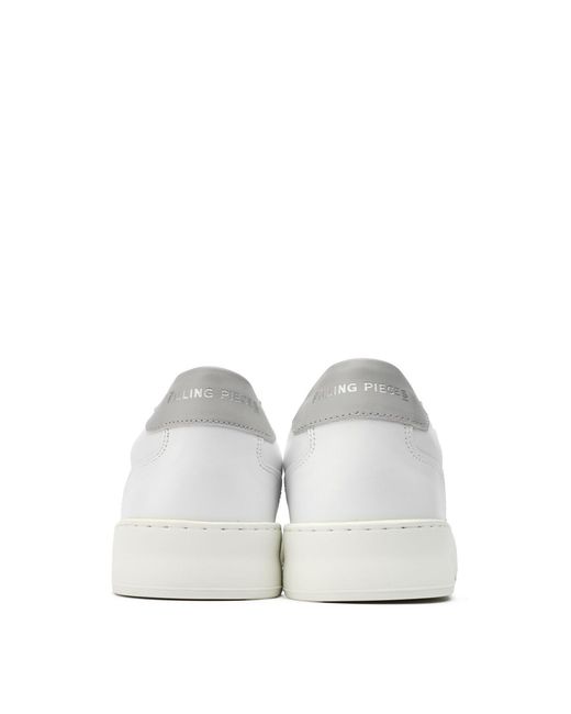 Filling Pieces White Mondo Trainers, Leather for men