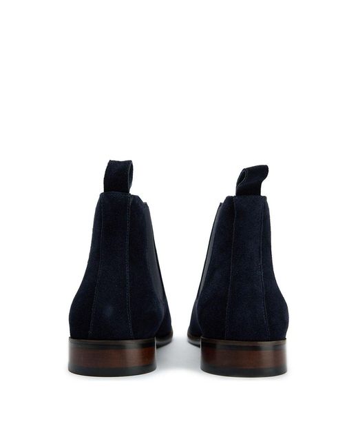 Sole Ldn Blue Amros Chelsea Boots Classic for men