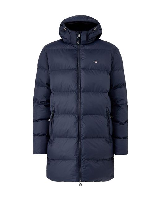 Gant Blue Active Cloud Mid Length Jacket for men