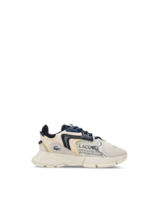 Lacoste White L003 Neo Trainers