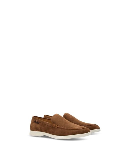 Simon Carter White Ius Slip On Shoes for men