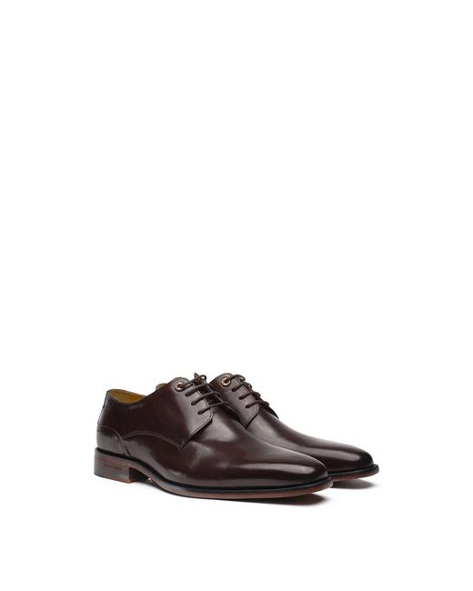 Simon Carter White Warren Derby Shoes for men