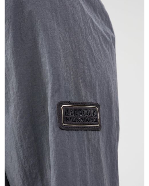 Barbour Gray Inline Overshirt for men