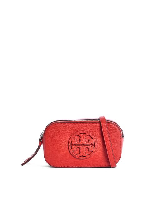Tory Burch Red Women's Miller Mini Crossbody Bag