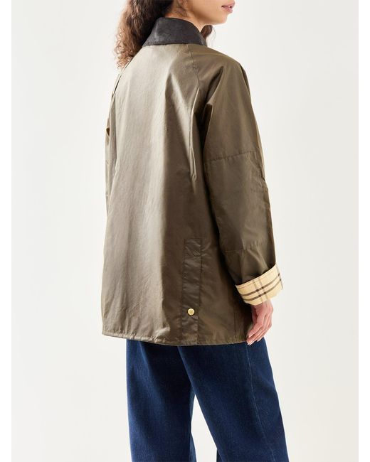 Barbour Brown Argill Wax Jacket