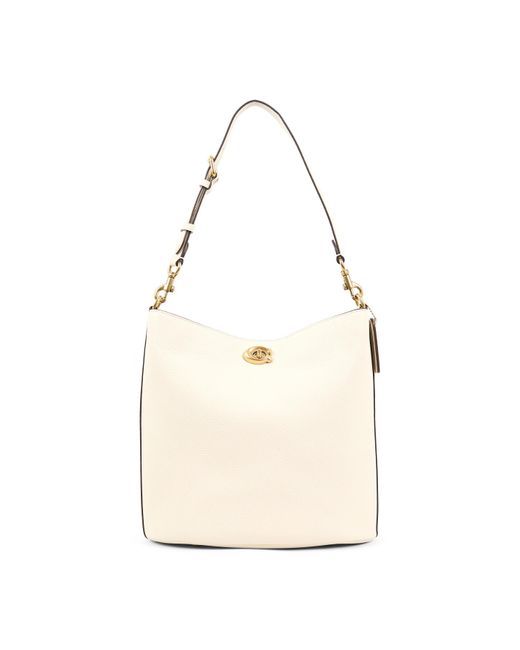 COACH Natural Willow Soft Bucket Bag
