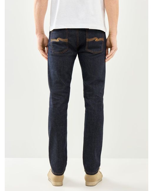 Nudie Jeans Blue Lean Dean Dry 16 Dips Jeans for men